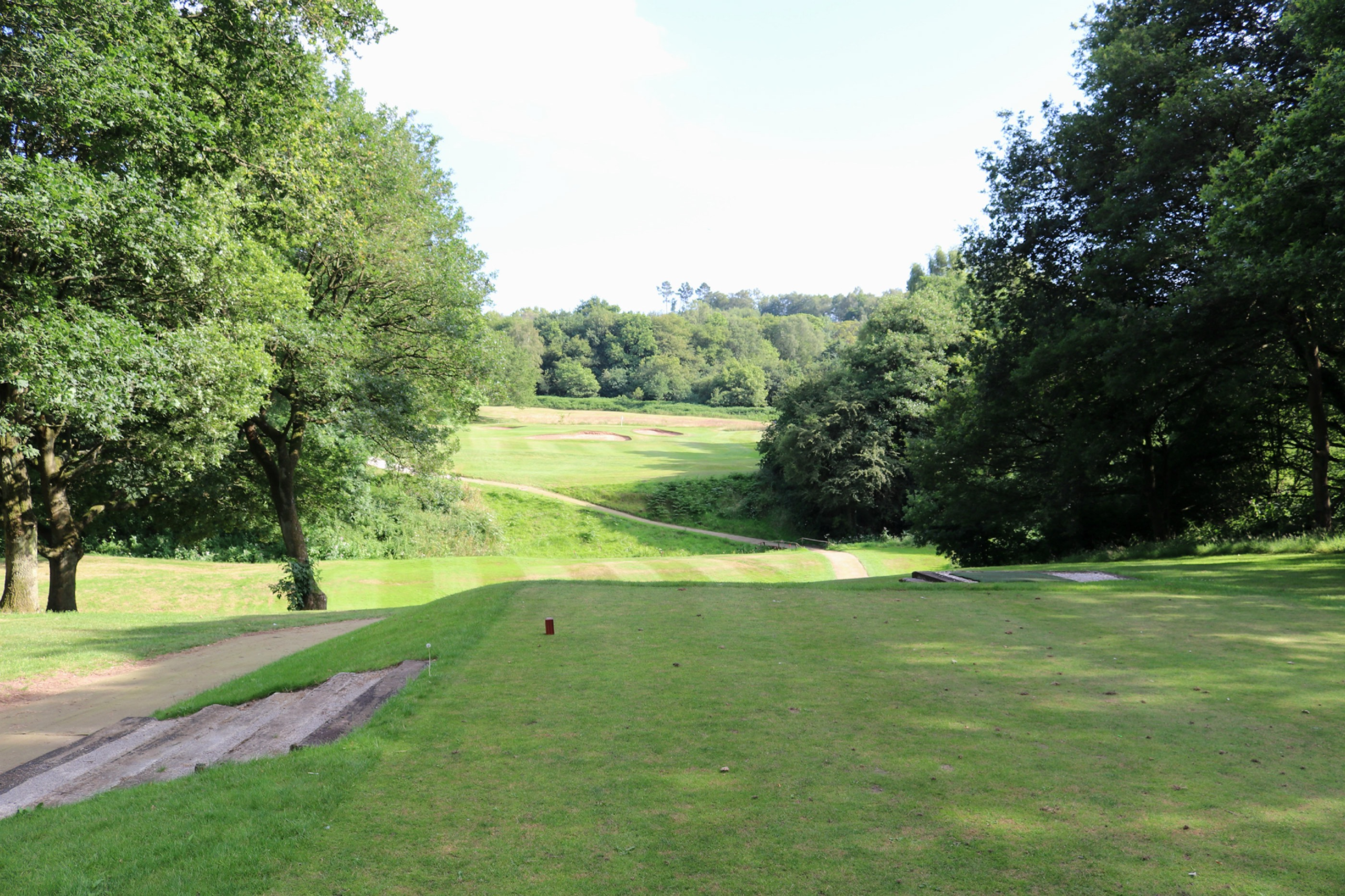 The sixth hole at Trentham Park Golf Club