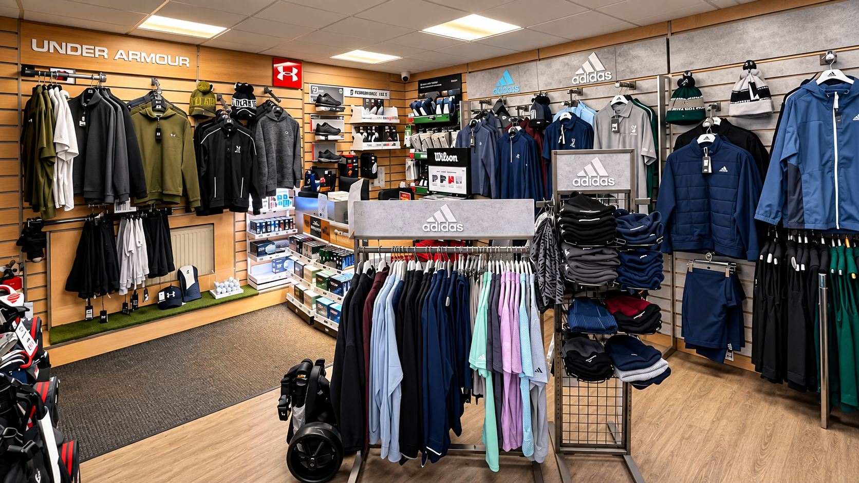 Golf shop at Trentham Park Golf Club
