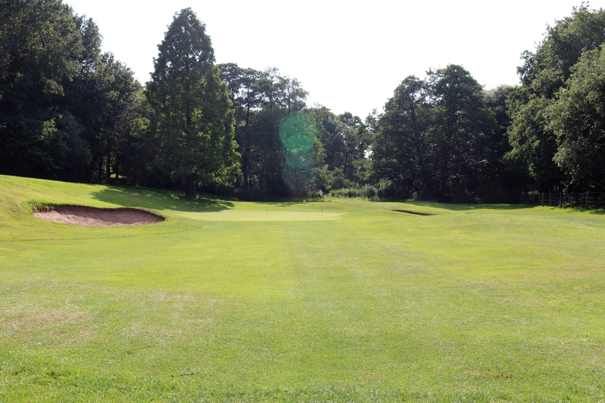 Second view of hole 13 at Trentham Park Golf Club