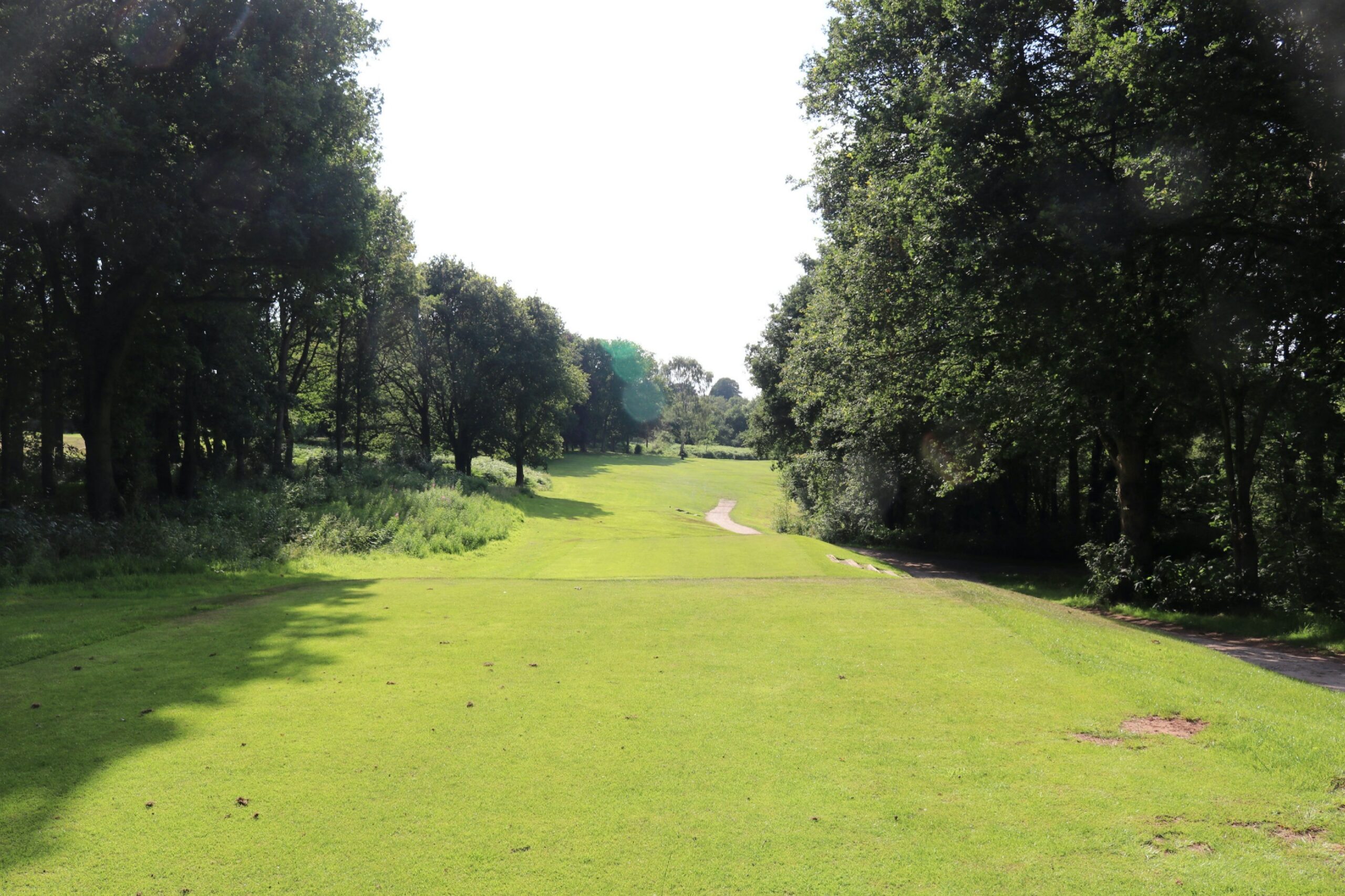 The fourteenth hole at Trentham Park Golf Club