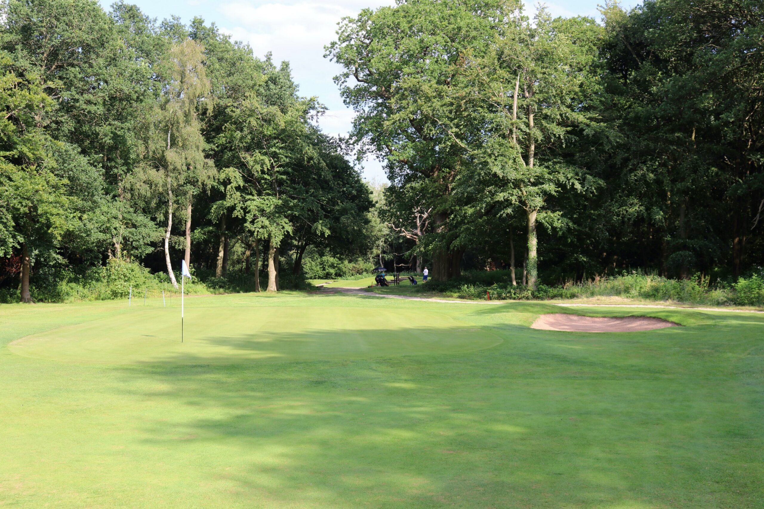 Second view of hole 16 at Trentham Park Golf Club