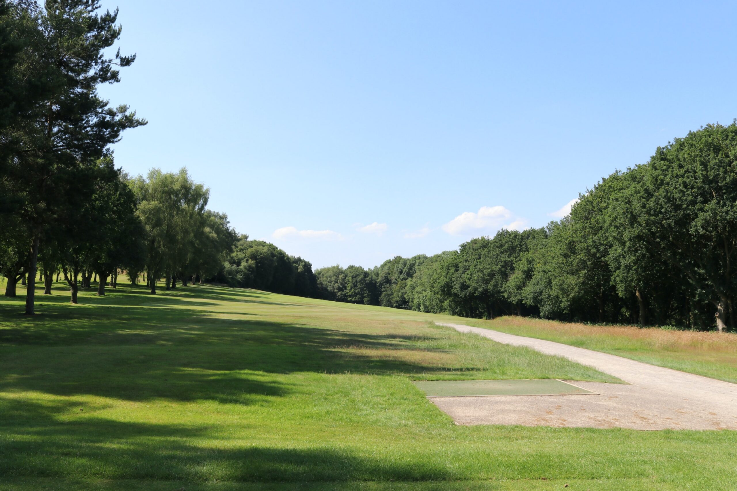 Second view of hole 2 at Trentham Park Golf Club