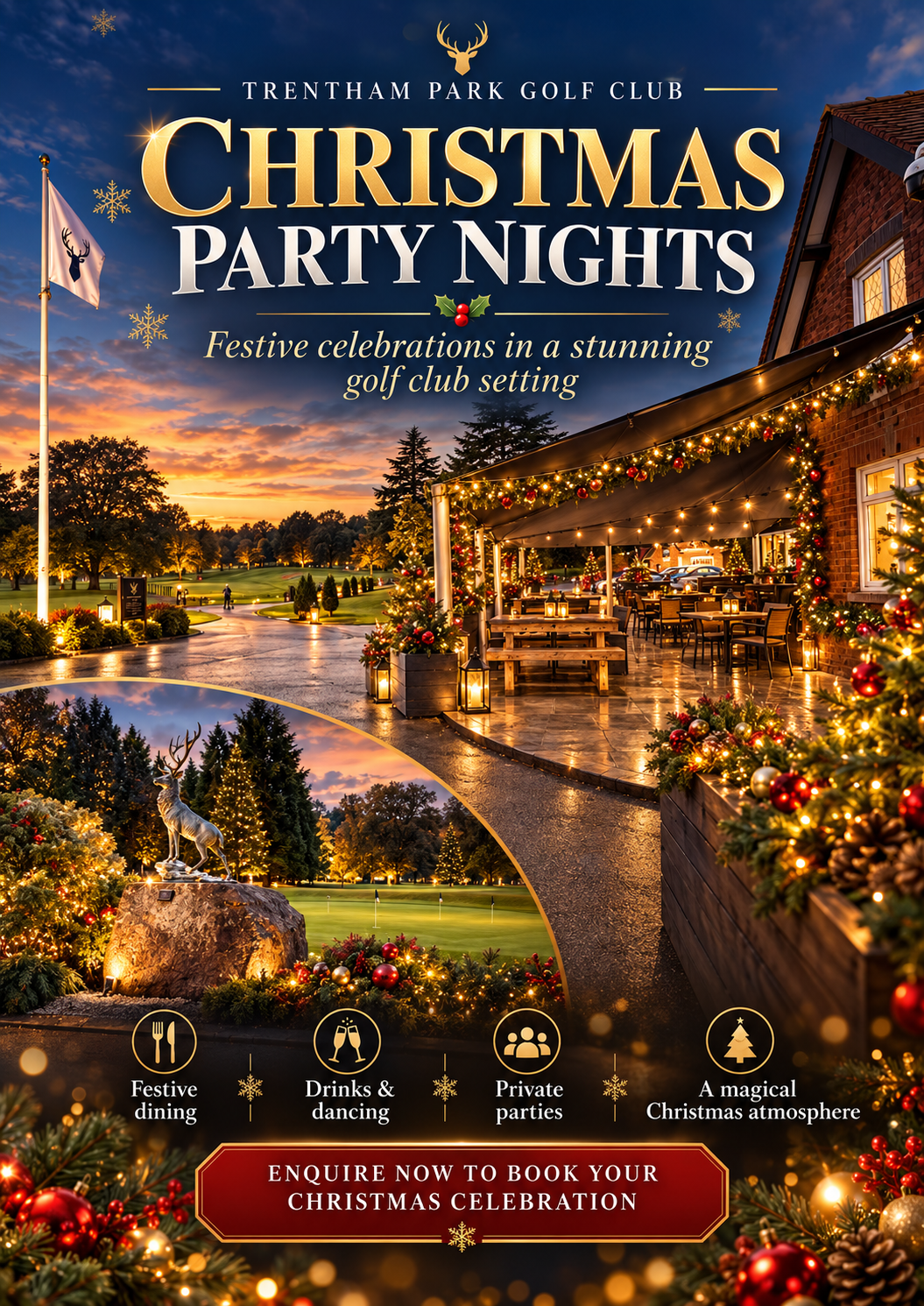 Christmas Party Nights at Trentham Park Golf Club