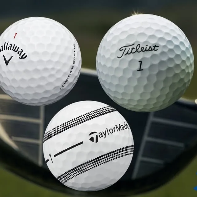 Golf balls and accessories available from the Trentham Park Pro Shop