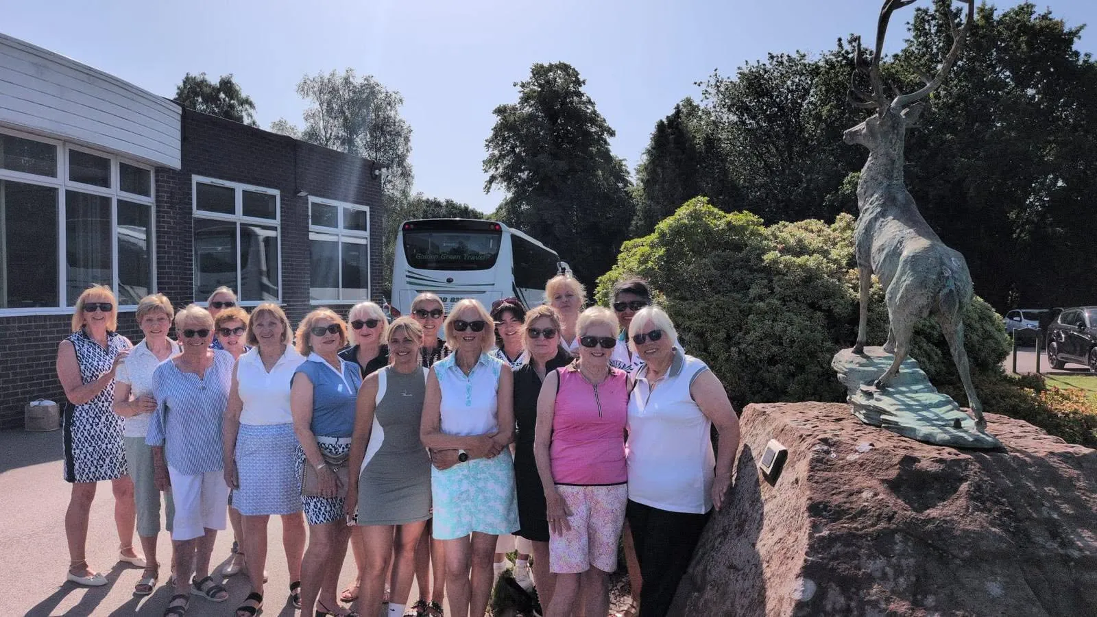 Members of the ladies' section at Trentham Park Golf Club