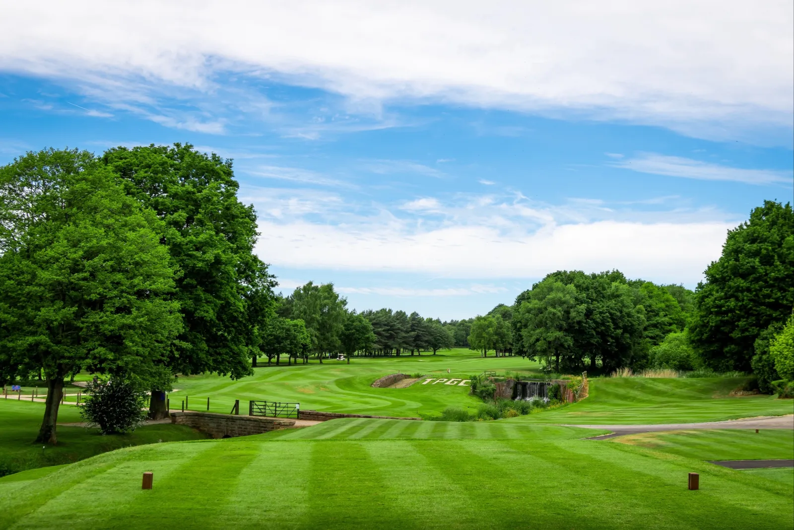 Second view of hole 1 at Trentham Park Golf Club