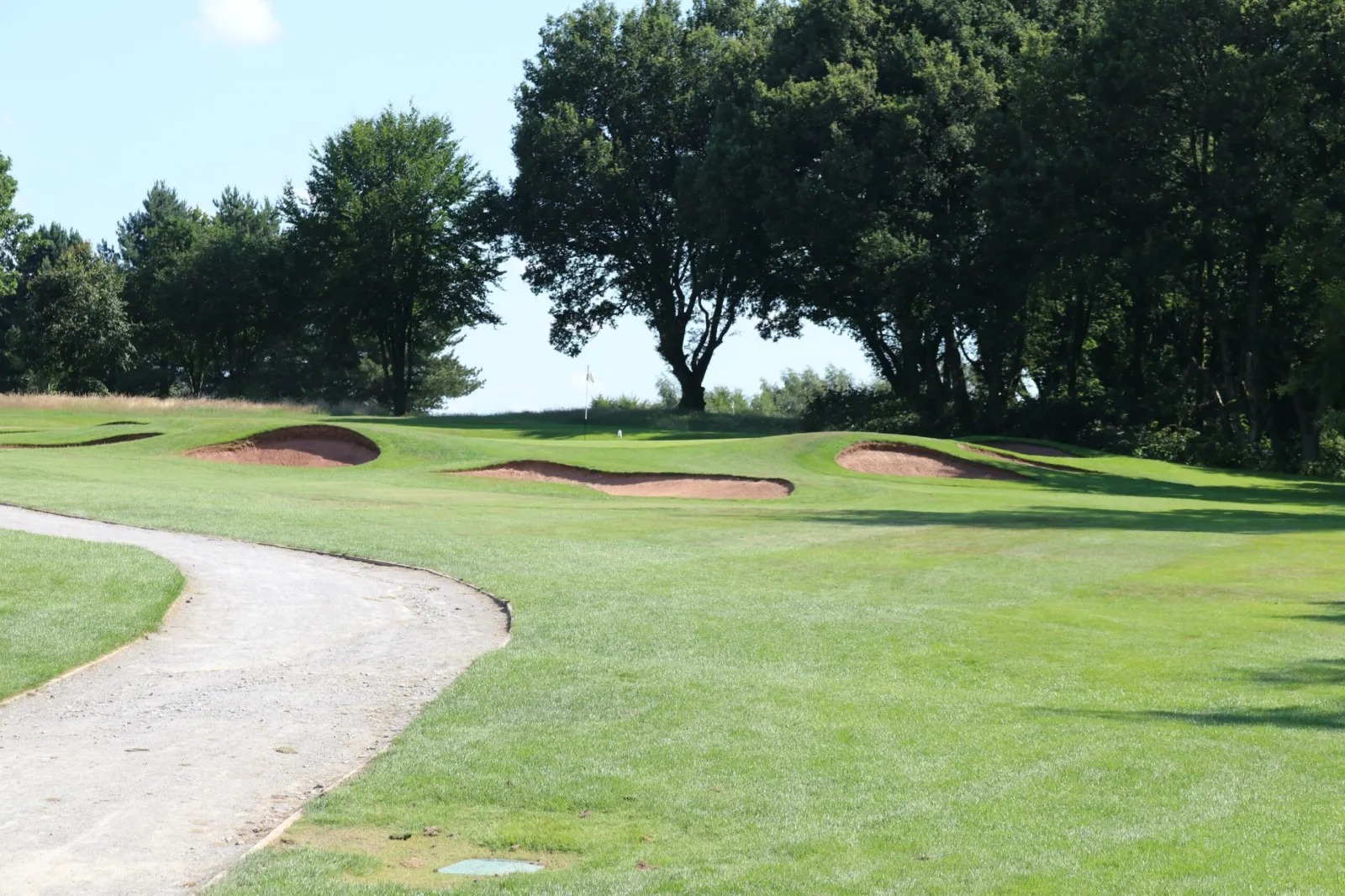 Second view of hole 4 at Trentham Park Golf Club
